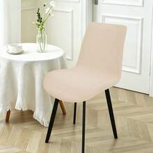 1PC Waffle Shell Chair Cover, Elastic One-Piece Dining Chair Slipcover, Full Coverage, All-Season, Removable Washable, Anti-Cat Scratch, Durable Wear-Resistant, Machine Washable, Suitable For Home, Restaurant, Hotel, Conference - 1PC - View 24
