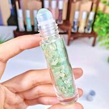 隨機 1 件高品質天然碎石香水瓶 天然水晶碎石 生日禮物 女性禮物 場景裝飾 桌面裝飾 - 彩色 - 查看 6