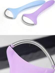 Stainless Steel Spring Women's Portable Threaded Facial Hair Remover, Suitable For Removing Excess Hair From Upper Lip, Chin, Cheeks And Eyebrows, Using Gentle And Effective Spring Technology, Women's Beauty Makeup Tool - Multicolor - View 3