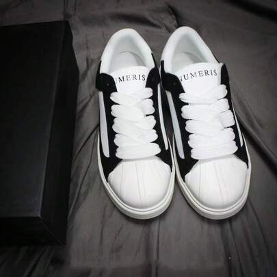 2026 New Original Numeris Low-Top Fashion Hip-Hop Versatile Sneakers, Retro Casual Sports Shoes, Luxury Brand, Dress Shoes, Height-Increasing Shoes, Gift, Plus Size, Unisex Couple Shoes, Comes With Box