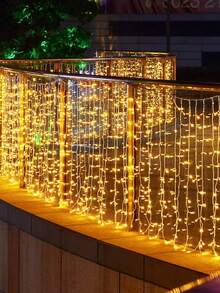1件 1.5/3/6/10M 10/20/30/40L/80LED 珍珠串燈，室內/室外裝飾串燈 - 白色 - 查看 9