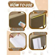 Cat Scratch Film Self-Adhesive, Transparent Sofa Scratch Protection, Anti-Scratch Wall, Furniture Scratch Protection Tape For Sofa Wall Door, Ideal For Furniture Sofa Wall Door Protection(Halloween, Christmas.) - 20*300cm - View 7