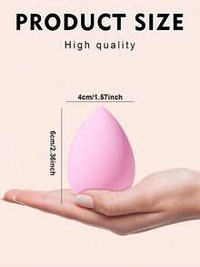 RANCAI 6pcs Triangle Makeup Sponge Puff Set, Soft Dry & Wet Dual Use Makeup Puff, Suitable For Foundation, Concealer, Loose Powder, Portable Makeup Tool, Perfect Christmas Gift For Women - Multicolor - View 8