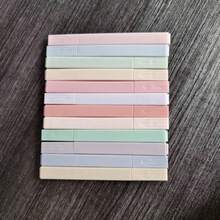 6/12 Pcs Set Kawaii Macaron Highlighters Soft Pastel Color No Bleed Marker Pens Cute Aesthetic Journaling Stationery Back To School Gift For Girls - Sets - View 13
