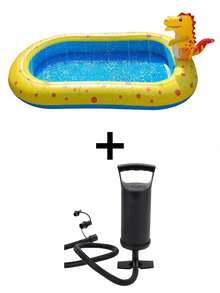 1/2/50/51/52 Pcs 3-In-1 Thickened PVC Inflatable Sprinkler Pool, With Upright Sprinkler, Outdoor Water Toy, Suitable For Summer Backyard Play Mat, Water Spray Pool - Wading Pool - View 9