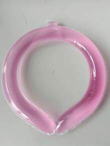1pc Wearable Cooling Neck Ring, Fast Cooling Ice C Neck Collar, Summer Outdoor Heat Protection, Reusable PCM Cooling Neck Band, Suitable For Fitness Travel, Lightweight Instant Cooling Neck Ice Pack, Back To School Teacher Appreciation Gift, Home Accessory - Multicolor - View 15