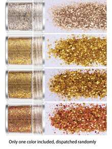 Random Color, Shiny Sequin Decor DIY Holiday Hair Accessories, Multi-Functional Use, Hair Styling Tool - Multicolor - View 12