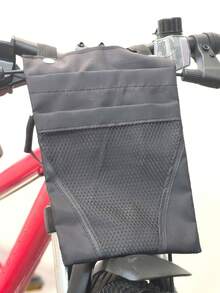 Bicycle Storage Hanging Bag Electric Bike Handlebar Bag Front Zipper Pouch Front Handlebar Small Pouch Used To Store Phones Keys Water Bottles For Outdoor Riding Commuting & Travel Cycling Accessories - Multicolor - View 13