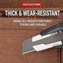 1pc Heavy Duty Nail Pouch Wear-Resistant Rivet Reinforced Multi-Purpose Waist Tool Bag - A - View 8
