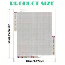 1件裝 20x25cm 5D全圓鑽石畫，抱著寶寶DIY手工馬賽克 - 圓鑽 - 查看 5