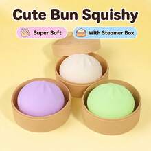 Large Random Color Stress Relief Squeeze Toy, Healing Non-Sticky Boredom Buster, Perfect Gift And Desk Decor - View 2