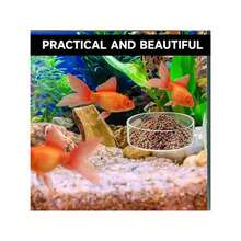 60mm Transparent Round Fish & Shrimp Feeding Dish (Non-Glass Material, With Suction Cup, Prevents Food Spillage) - Multicolor - View 7