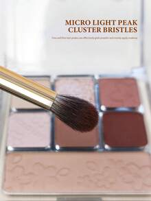 1/2 Kuas Detail Blending Bayangan untuk Kontur Hidung, Kuas Detail Highlight Wajah - Coffee Brown - View 7