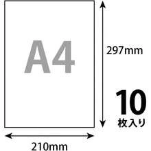 カラーカーボン紙 10枚入 黒  - BL - 黒 - チェックする 3