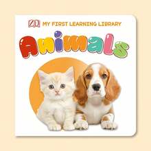 My First Learning Library Children's Reading Game Book, First Words Picture Board Book Set, Covering ABC, Animals, Flowers, Household Items And Transportation Learning - My First Learning Library - View 15