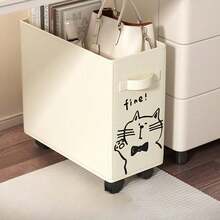 Under-Desk Rolling Storage Cart - Essential For Mobile Office Organization, Perfect Gift For Mother's Day, Father's Day, Thanksgiving, And Other Holidays - Multicolor - View 4