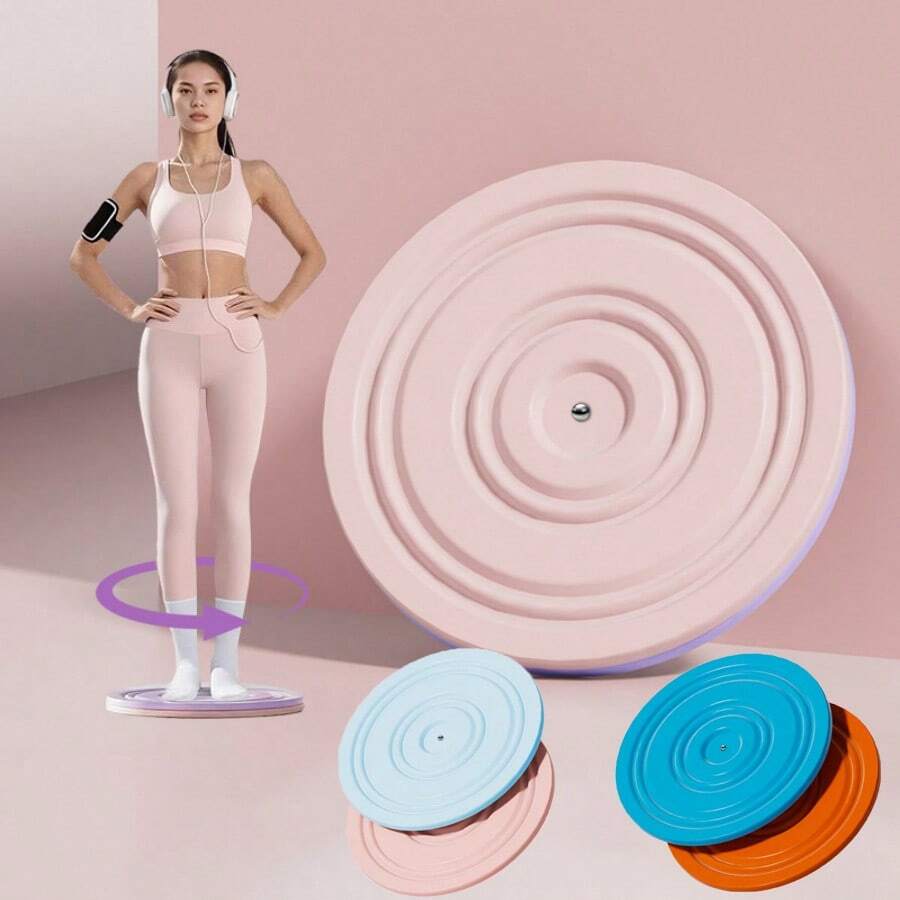 Twist Waist Disc Turntable Household Exercise Fitness Equipment Women's Sports Abdominal Machine Rotate Waist Disc - Multicolor - View 1