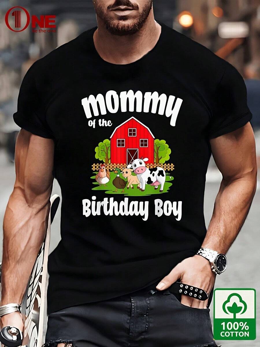 Men T-Shirts - 黑色 - 查看 1