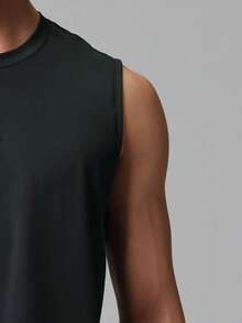 Jordan Men's AS DF SPT FLTWT SL TOP Sports Tank Top IB2246-010 - Black - View 5