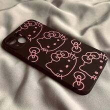 SANRIO 2pcs Hello Kitty Precise Cutouts Anti-Fall Apple Phone Case Apple - Multicolor - View 4