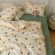 Sheet Sets With Pillowcases - Cute Orange - View 1