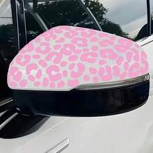 1 pieza Pegatina decorativa para coche, adecuada para el espejo retrovisor y la tapa de combustible, fácil de aplicar en diversas superficies, ajuste perfecto, patrón geométrico - Multicolor - Ver 5