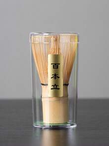 Gift Box Ceramic & Bamboo Matcha Tool Set, Cartoon Cat Face Matcha Bowl & Whisk Stand Combo, Japanese Healing Cute Style, Portable Afternoon Tea Tea Ceremony Utensils Gift - Multicolor - View 11