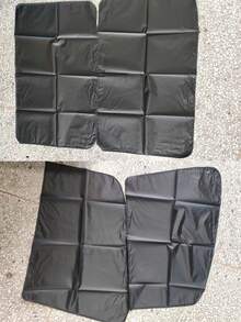 2/4件組 磁吸式汽車側窗遮陽簾，通用夏季遮陽簾，可折疊磁吸車窗遮陽簾，前後窗配件 - A - 查看 11