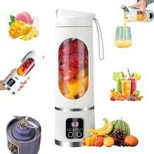 JUICER CUP 便攜式 USB 充電攪拌機 - 易於清洗，適用於水果與蔬菜果汁、奶昔 - 容量 10.14oz 至 16.91oz - 彩色 - 查看 13
