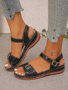 Black Crocodile Pattern