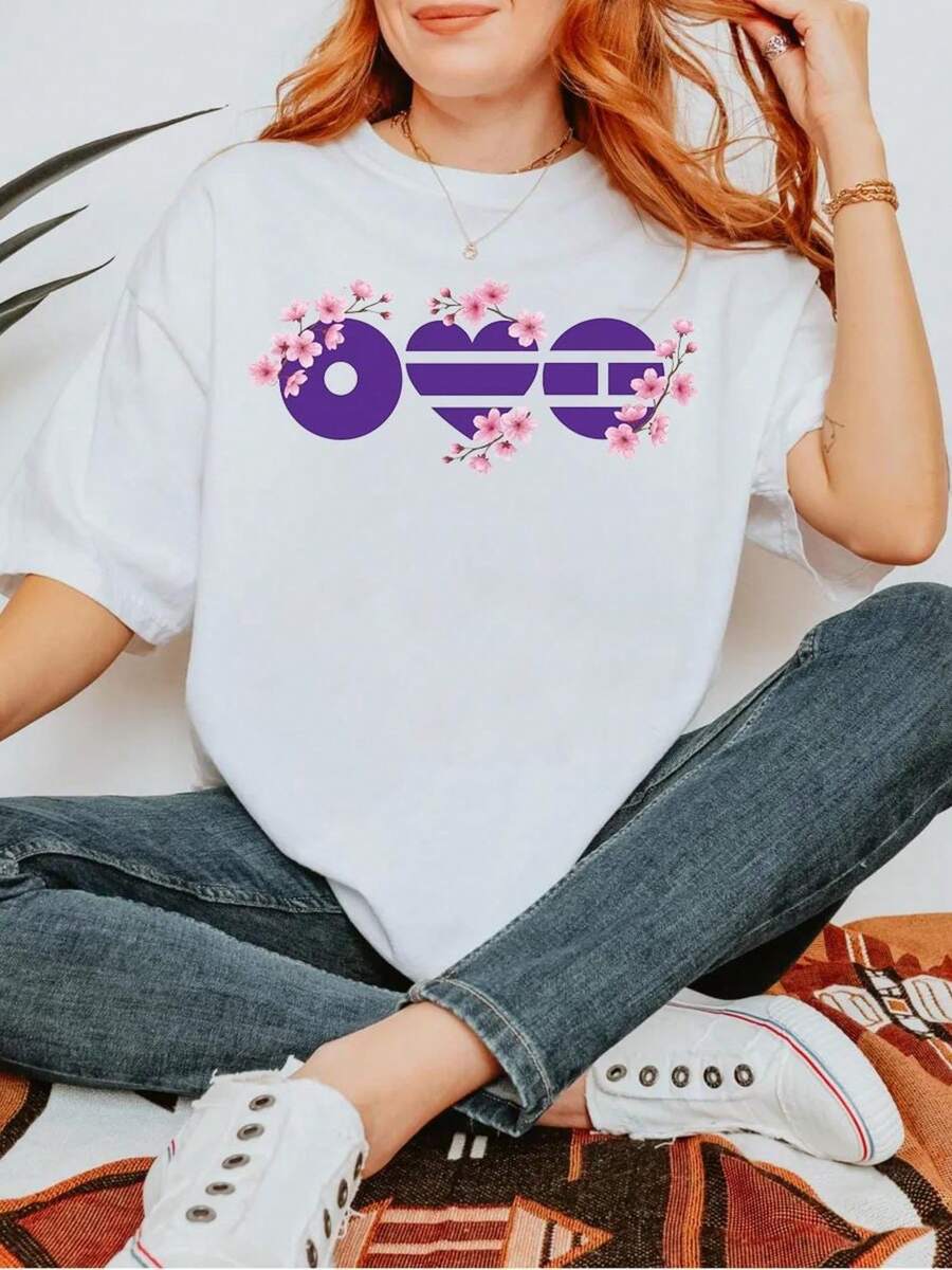 Women T-Shirts - 白色 - 查看 1