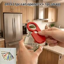 2pcs(1pc Can Opener + 1pc Lanyard) 3D Printed Can Opener, Portable Lightweight Can Opener, Compact Pocket Can Opener, Durable Beverage Can Opener, Outdoor Camping Travel Bar Kitchen Tool Accessory - View 14