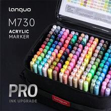 1 Set Of 9/48/72/96/192/288 Colors Alcohol Markers, Upgraded Ink, Strong Coloring Power, Wide Coverage, Suitable For Painting On Various Materials, Comes With Fabric Storage Bag, Convenient To Carry - Multicolor - View 6