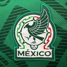 FIFA World Cup Mexico Home & Away Short Sleeve Football Jersey Fan Version Embroidered Logo Team Crest - Green - View 5