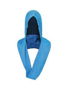 1pc Unisex Solid Color Hooded Balaclava Neck Gaiter, Breathable Mesh Moisture-Wicking Quick-Dry Cooling Headscarf, Sun Protection Multi-Purpose Headwrap, Suitable For Fitness, Cycling, Motorcycle, Running, Hiking, Outdoor Training, Beach - Multicolor - View 12