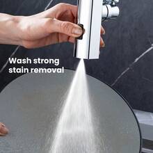 Universal Three-Mode Rotating Kitchen Faucet With Splash-Proof Waterfall Spout And Multifunctional Sink Faucet. - 1 - View 6
