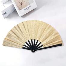 Shiny Hand Fans For Women, Large Party Style Folding Fans, Birthday Theme Performance & Festival Dance Party Gift, Assorted - Multicolor - View 21