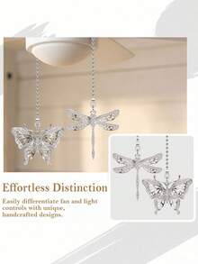 Ceiling Fan Chain - Silver - View 6