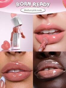 SHEGLAM [3Pcs] Clean Girl Makeup 腮紅、打亮和唇彩套組 - PHresh+Vanilla Frost+Born Ready - 查看 6