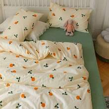 Sheet Sets With Pillowcases - Cute Orange - View 8