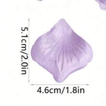 Rose Petals, For Wedding, Romantic Proposal Decoration, Flower Girl Table Decoration, Baby Party, Rose, Decorative Rose, Decorative Style, Party And Holiday Decoration, Valentine's Day Decoration, Valentine's Day And Mother's Day Decoration Gifts - Light Purple - View 6