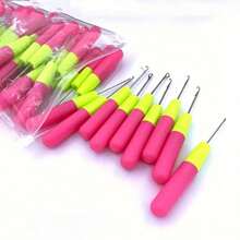 1pc/5pcs/10pcs Professional Crochet Needles For Making Jumbo Micro Braids And Wigs - Durable And Easy To Use - View 5