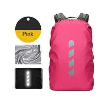 High-Quality Double-Layer Reflective Backpack Rain Cover, 15L-40L Waterproof Backpack Rain Cover With Reflective Strip, Suitable For Hiking, Camping, Travel, Cycling Outdoor Backpack Cover - Multicolor - View 12