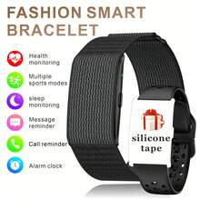 SENBONO Smart Band No Screen Sports Band Multiple Sports Modes Rechargeable Lithium Polymer Battery Heart Rate/Sleep Monitoring Incoming Call Reminder Alarm Smart Watch Sports Silicone/Nylon Strap Compatible With Phone APP - View 11