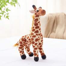 Realistic Animal Plush Toys Children Dolls Birthday Gift Zebra Doll Crocodile Doll Giraffe Doll - Multicolor - View 14