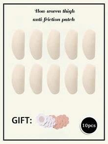 10 buah Bantalan Paha Sekali Pakai dari Bahan Non-Woven, Tersedia Ukuran Besar, Anti Keringat, Tidak Terlihat, Cocok untuk Aktivitas Luar Ruangan, Lari, dan Kebugaran. (Termasuk 30 buah Penutup Puting Bermotif Bunga) - MultiWarna - View 8