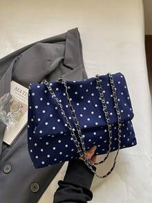 Double-Bow Tote Bag, Niche-Design Crescent-Shaped Handbag, Large-Capacity Everyday Crossbody Or Shoulder Bag For Women. - Multicolor - View 7