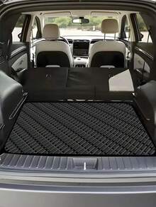 1PC Textured Printed Car Trunk Mat, Outdoor Placemat, Universal Size, Car Trunk Cargo Protector, Car, Truck, And SUV Dedicated Trunk Floor Mat | Keep Your Vehicle Clean - A - View 3