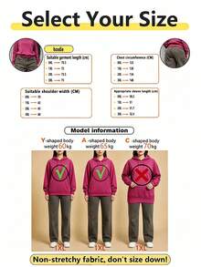 Plus Size Women's Lightweight Sweatshirt With Colorful Angel Wings Print, Casual Fashion Sweatshirt With Pockets, Autumn/Winter Sweatshirt, Comfortable Style With Pattern Top, Comfortable Top, Suitable For Spring/Autumn/Winter School/Sports/Outdoor Activities, Versatile Sweatshirt, Daily Wear - Hot Pink - View 5