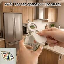 2pcs(1pc Can Opener + 1pc Lanyard) 3D Printed Can Opener, Portable Lightweight Can Opener, Compact Pocket Can Opener, Durable Beverage Can Opener, Outdoor Camping Travel Bar Kitchen Tool Accessory - View 13
